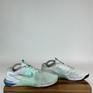 Womens Nike‎ Metcon 8 White Training Weightlifting Shoes Sneakers Size 10 M GUC